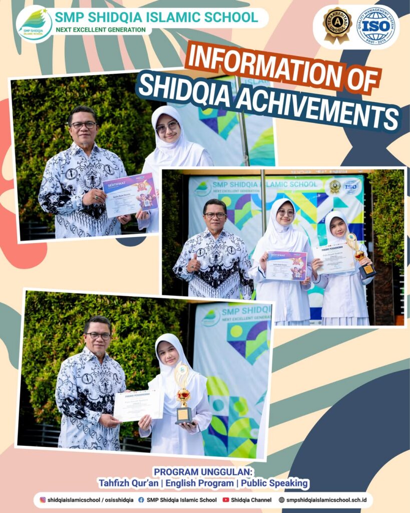 Information of Shidqia Achievements (ISA) – 25 Mei 2026