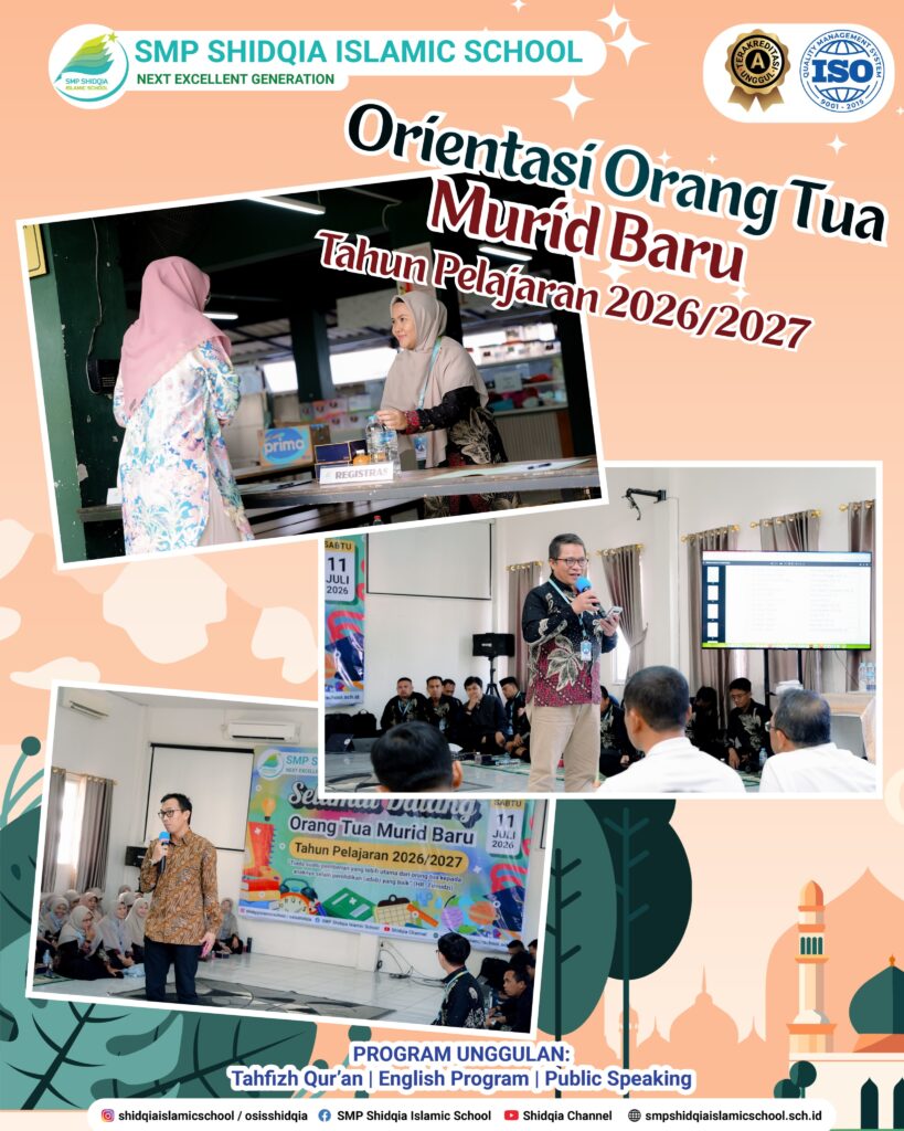Orientasi Orang Tua Murid Baru Tahun Pelajaran 2026/2027