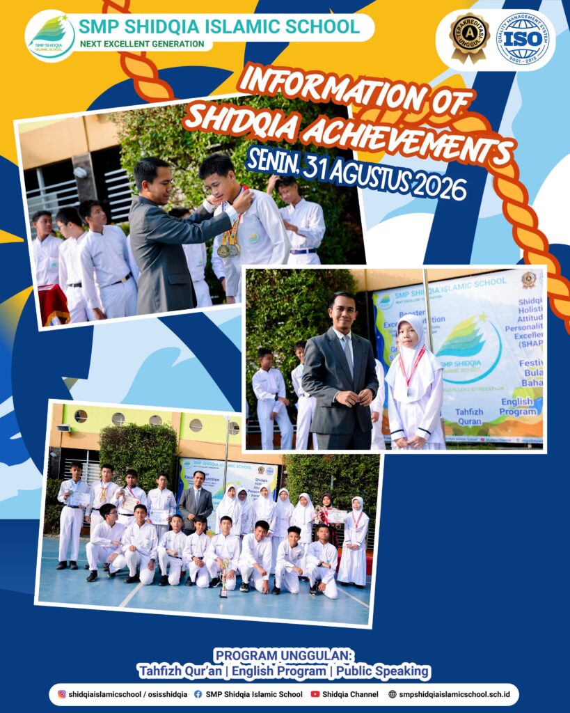 Information of Shidqia Achievements (ISA) – 31 Agustus 2026