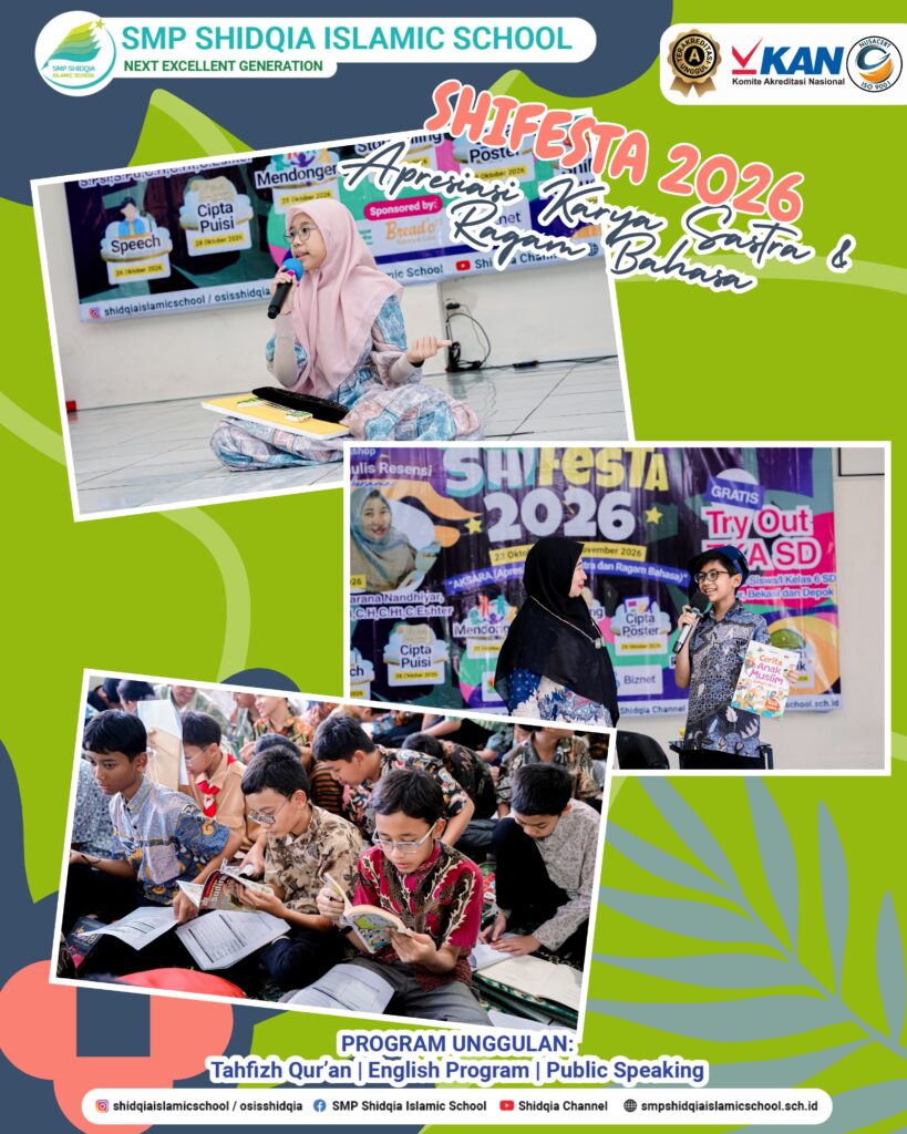 Shifesta 2026 Perlombaan Mendongeng, Speech dan Cipta Puisi – 28 Oktober 2026